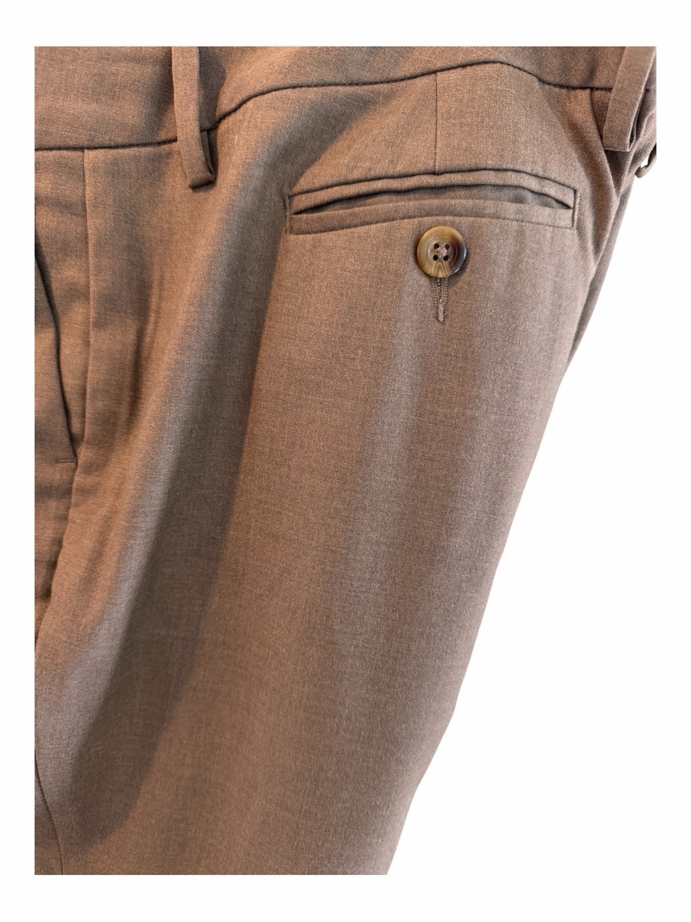 GAP Straight-Leg Pants in Light Brown Size 6 - Picture 6 of 10